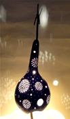 Lampe sur pied "Blue Flame