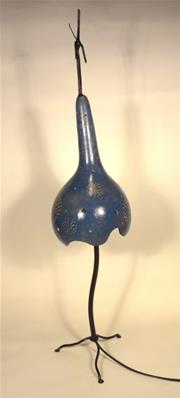 Lampe sur pied "Blue Flame